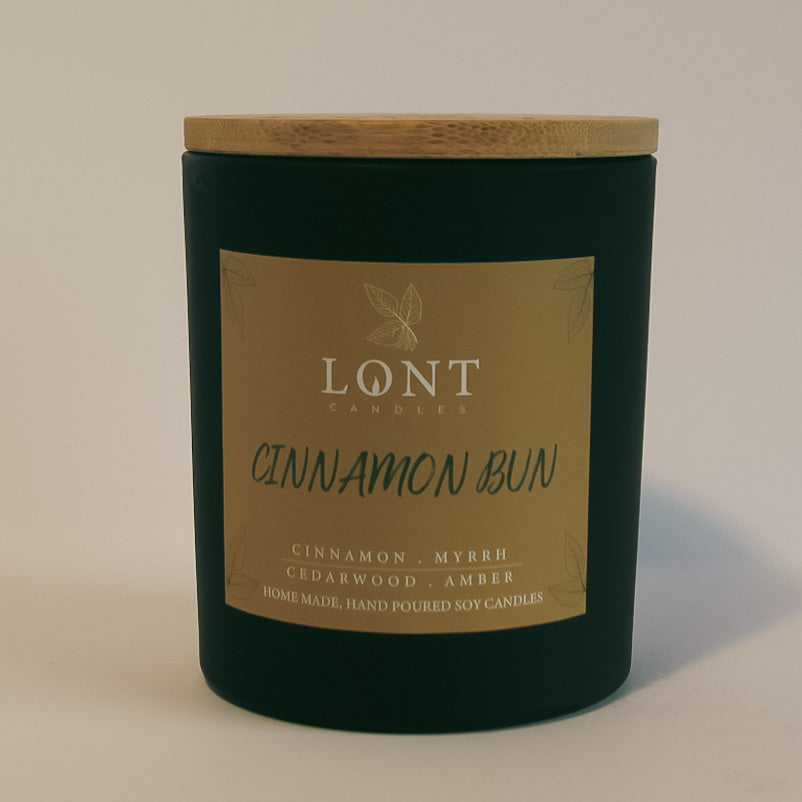Cinnamon Bun sojawas geurkaars